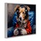 Stupell Industries Game Master Dog Framed Giclee, design by Shawna Stewart